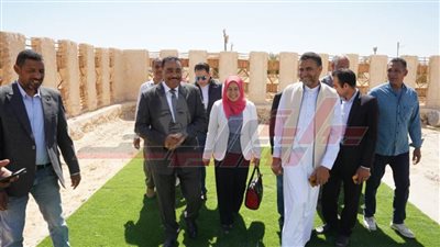 محافظ مطروح يتفقد حضانة اغورمى بسيوة 