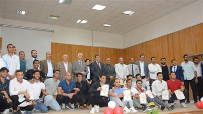 جامعة أسيوط تحتفل بختام  الأنشطة الطلابية لكلية التربية الرياضية
