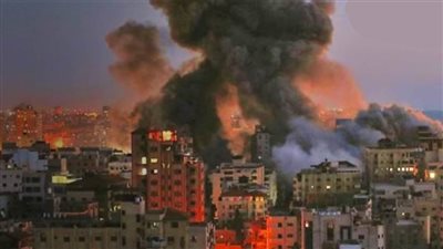 55 شهيدا خلال آخر 24 ساعة بغزة.. واشتعال النيران في مبان سكنية بـ