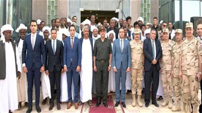 شيوخ وعواقل حلايب وشلاتين يشيدون بجهود أجهزة الدولة لتوفير الحياة الكريمة في كافة القطاعات