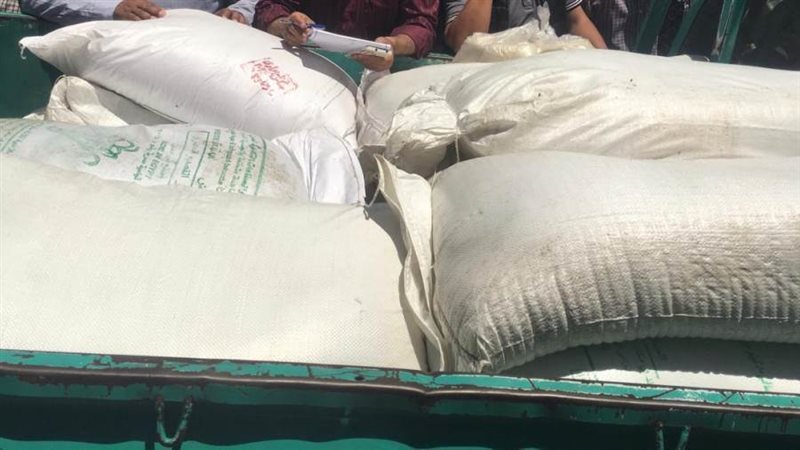 جانب من المضبوطات