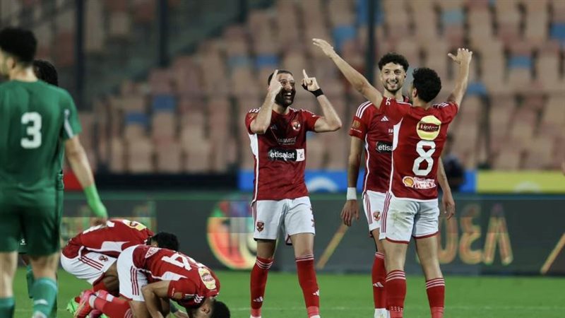 الأهلي من المباراة