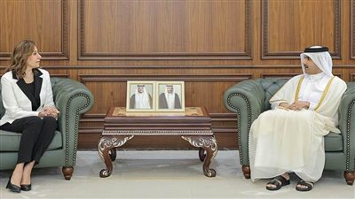 وزيرة الثقافة تلتقي نظيرها القطري لبحث سبل دعم التعاون المشترك 