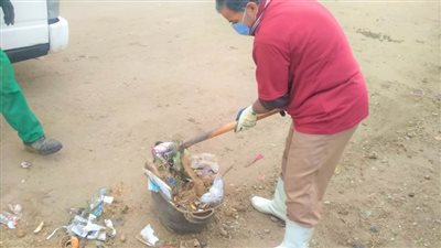 حملات نظافة تزيل أطنان مخلفات في الغربية