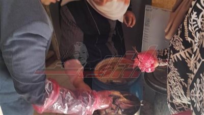 ضبط 2035 كجم لحوم وأسماك غير صالحة للاستهلاك الآدمي بكفر الشيخ