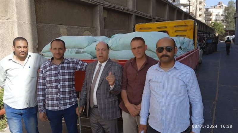 جانب من ضبط السيارة