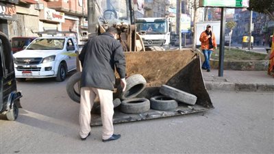 رفع أطنان قمامة ومخلفات في حملات بالغربية