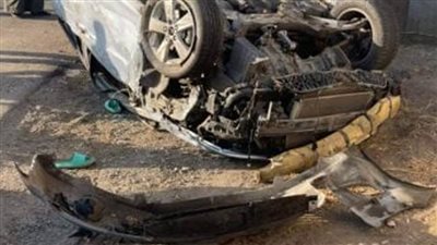 مصرع وإصابة 4 أشخاص عقب اصطدام سيارة ملاكي بكوبري في الغربية