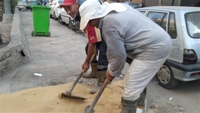 حملات مكثفة في الغربية لرفع القمامة والمخلفات