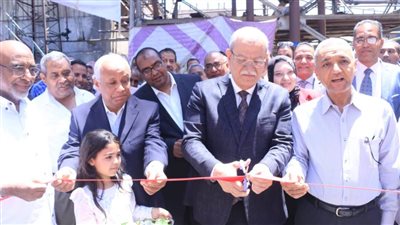 افتتاح أول برج تبريد مياه في مصنع سكر أرمنت جنوب الأقصر بـ40 مليون جنيه