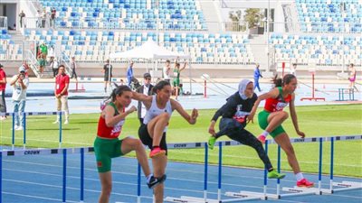 مصر تتصدر منافسات البطولة العربية للشباب والشابات لألعاب القوى