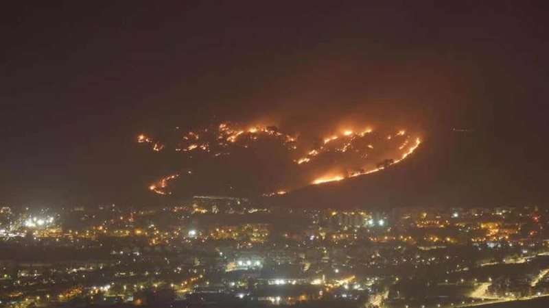 حرائق شمال إسرائيل