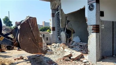 حملات تزيل تعديات وبناء مخالفًا في الغربية