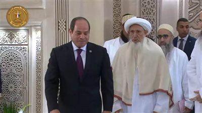 عاجل.. تفاصيل افتتاح السيسي أعمال تطوير ومقام السيدة زينب