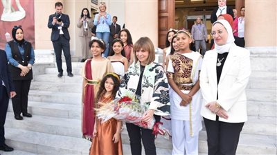 المتحف اليونانى الروماني يستقبل رئيس جمهورية اليونان