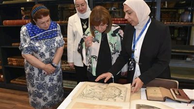 المتحف اليوناني الروماني يستقبل رئيسة جمهورية اليونان 