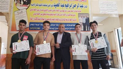 أبطال كمال الأجسام بنادي الناصرية بالدقهلية يحصدون بطولة كأس مصر للناشئين 