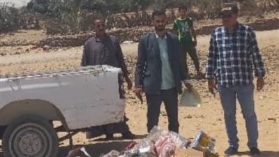 إعدام 2.5 طن أغذية ومشروبات فاسدة تم ضبطها بمركز القوصية في أسيوط