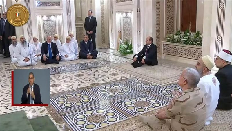 الرئيس السيسي يشهد