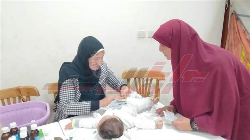 الكشف علي الاطفال