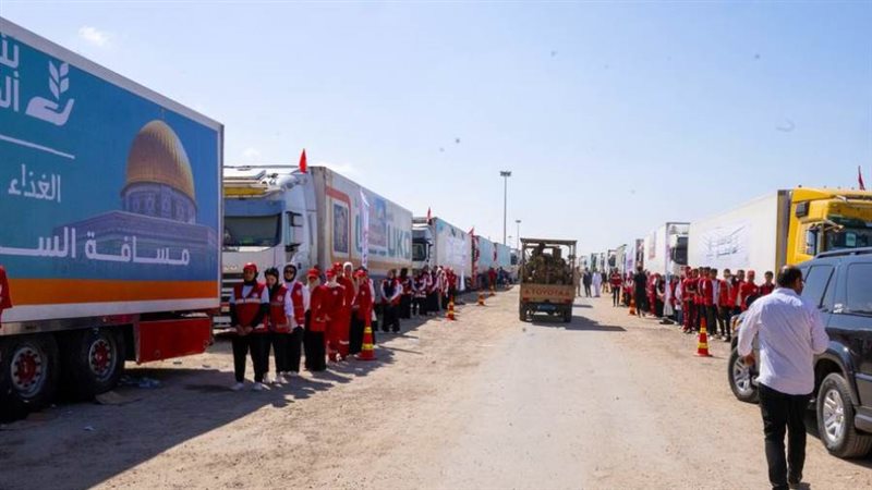 استئناف توصيل المساعدات