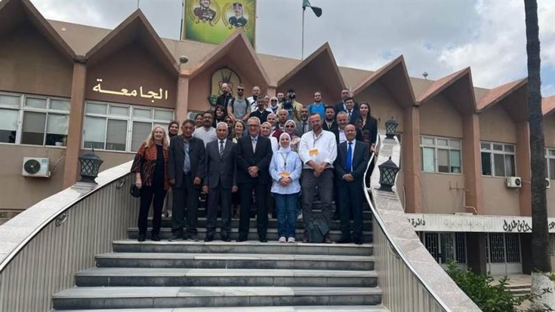 وفد جامعة المنيا