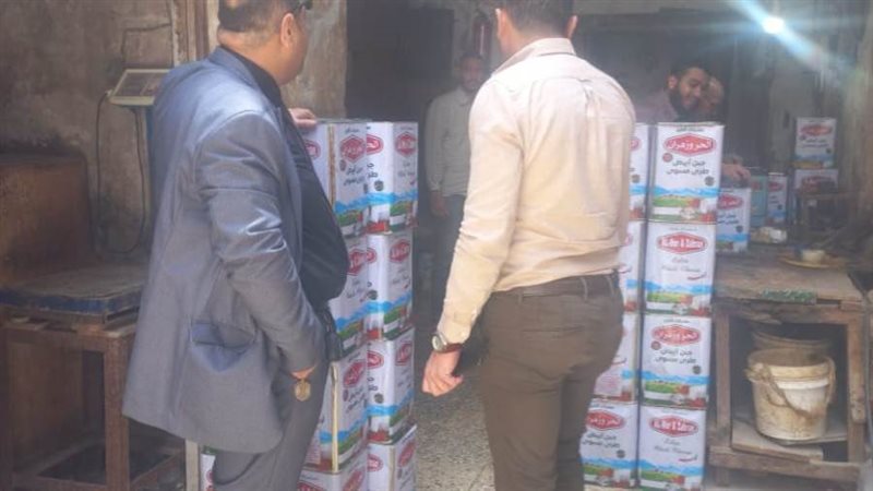 حملة تموينية لإدارة