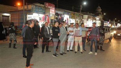 محافظ كفر الشيخ يقود حملة لإزالة الإشغالات