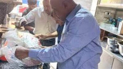 الصحة تعدم كميات من الأغذية والأسماك في حملة بالوادي الجديد