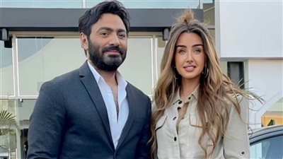 اليوم.. تامر حسني وهنا الزاهد يصورون الأغنية الدعائية لفيلم 