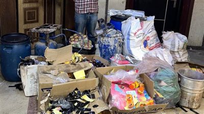 ضبط مالك ورشة تصنيع مستحضرات تجميل بدون ترخيص بالقاهرة