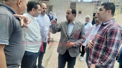 د. محمد شقوير يتفقد مستشفى كفر الشيخ العام