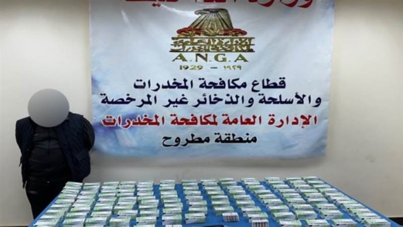 المتهمين والمضبوطات