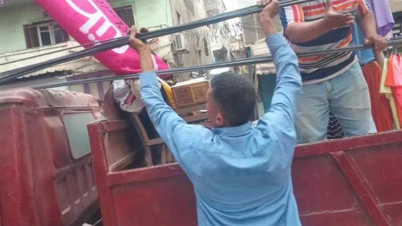 حملة لإزالة الإشغالات