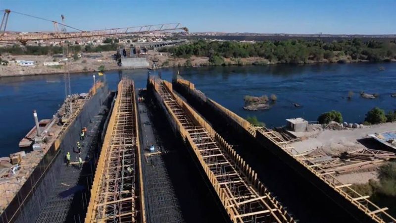 محور بديل خزان أسوان