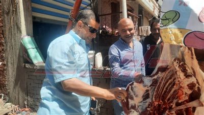 تحرير 10 مخالفات بحملة تموينية بكفر الشيخ