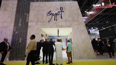 بجناح ذي طابع فرعوني.. مصر تضع بصمتها بسوق السفر العربي في دبي