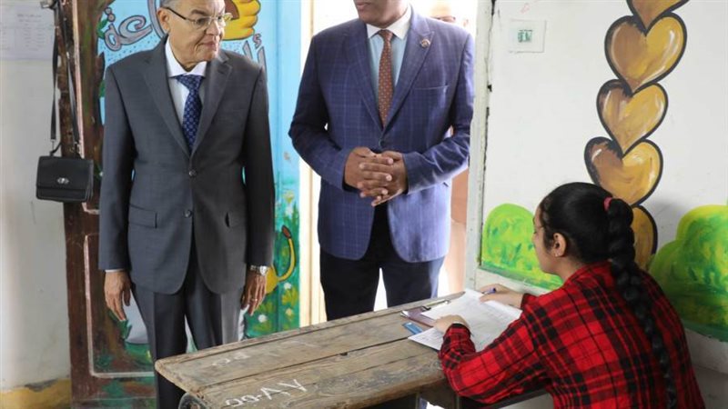 محافظ المنيا يتفقد