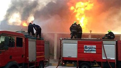 اندلاع حريق في مخزن أدوية بأسيوط 