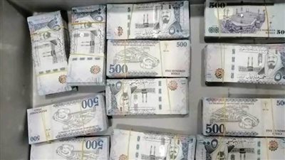 جمارك مطار برج العرب تضبط محاولة تهريب كمية من النقد الأجنبي