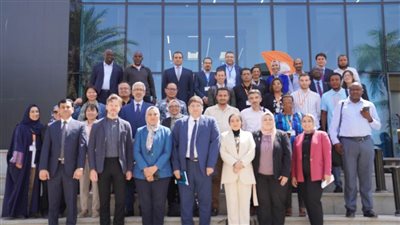 زيارة تفقدية لوفود منظمة اليونسكو لجامعة عين شمس