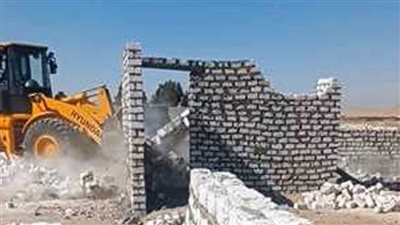 مواصلة الجهود المبذولة لإزالة التعديات على أملاك الدولة بمدن إدفو وأسوان وأبو سمبل السياحية