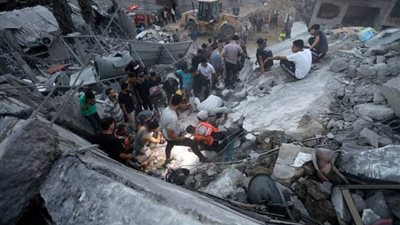 استشهاد 93 فلسطينياً في اجتياح الاحتلال الإسرائيلي المستمر لمخيم جباليا شمال قطاع غزة