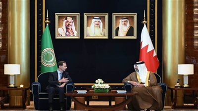 رئيس الجمهورية العربية السورية يصل إلى مملكة البحرين للمشاركة في القمة العربية الثالثة والثلاثين