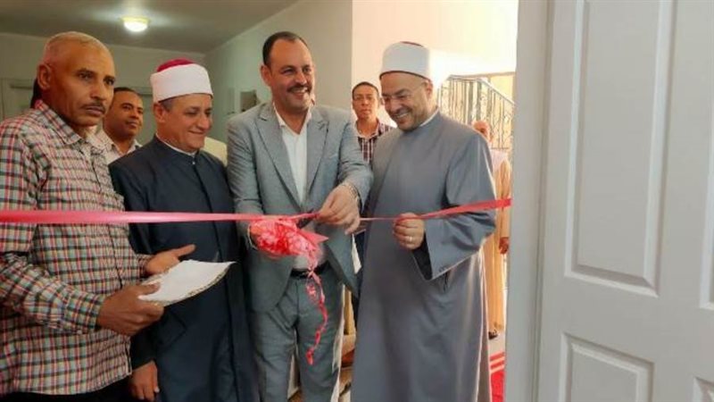 افتتاح مسجد ببنى