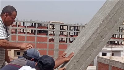 التصدي لتعديات وبناء مخالف في الغربية