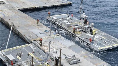 الأمم المتحدة: الرصيف العائم مهمته إكمال عمل المعابر البرية لإدخال المساعدات إلى غزة