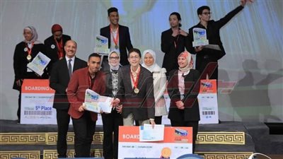 نور الدين يهنئ الفائزين بالمركز الثالث عالميًا بمسابقة معرض ريجينيرون 