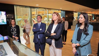 سفير مالطا في زيارة لمكتبة الإسكندرية