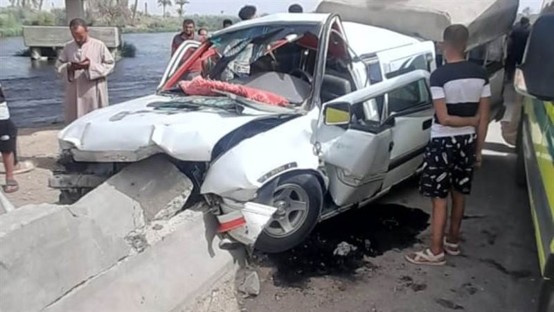 مصرع سيدة وإصابة